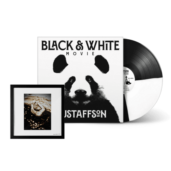 BLACK & WHITE MOVIE LP + limited edition print